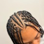 Root Touch up for Box Braids (Half Head)