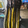 Small Knotless Braids (Butt)