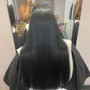 Silk Press (Extra Long/& or Extra thick Hair: Hair that is 16inches+or takes over 2hrs to complete service)