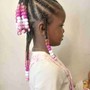 Kid's Braids with Beads