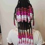 Kid's Braids with Beads