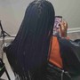 Small Knotless Box Braids