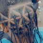 Kids Fulani Braids