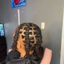 Medium feed in braids