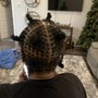 Boho knotless Braids