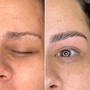 Eyebrow Lamination with Wax and Trim