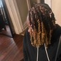 Sister Locs retwist Maintenance only (not with tool)