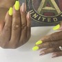 Short Acrylic Full Set