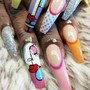 Nail Art Encapsulated Nails