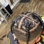 Men's Cut and  Braids