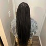 Goddess Waist Length Braids