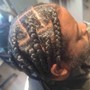 2 Men Cornrow. No Hair Added