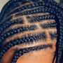 Kid's Braids W/Weave Extensions