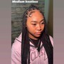 Medium /Large Knotless Braids