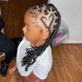 Kid's knotless Braids(5-7 years)