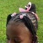 Kid's Braids W/Weave Extensions