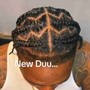 All men braids