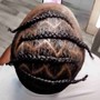 All men braids