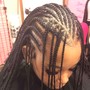 Fulani Bohemian w/ knotless Box Braids