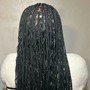 Longer Than Waist Length/Small Size Box Braids