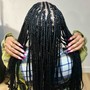 Tribal Braids with Regular Braids