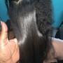 Silk Press/ Natural Hair