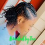 Women Natural Hair Braids