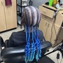 Wig braid down