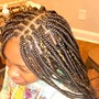 Micro Starter Loc Braids/twists (with your own hair)