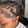 (9-14) Cornrows (24”)