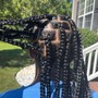 Wig braid down