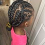 Kid style With weave