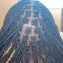 Small knotless braids