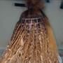 Small knotless braids