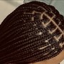 Small knotless Braids