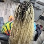 Dreadlocks (half head)