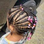 Medium Knotless Braids Midback