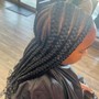 Kid's Braids with Weave