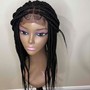 Box Braids (waist length)