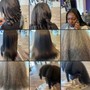 Roller Set on Natural Hair