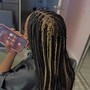 Kid's medium Box’s braids (shoulder length only)