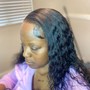 Lace front wig(install)