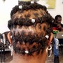 Retwist and Style to the scalp