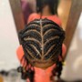 Custom Instant Human Hair Loc Extensions + Insatllation