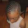 Small knotless braids