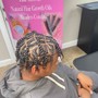 Mens invisible locs