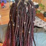 Boho knotless Braids