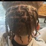 Kid's 2 French braids Braids