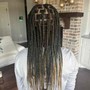 Waist Length Knotless Braids