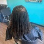 Micro braids (includes hair)